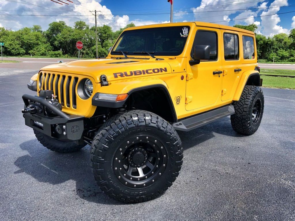 2018 Jeep Wrangler Rubicon Hellayella Lifted Leather NAV 38″ NITTOs for ...