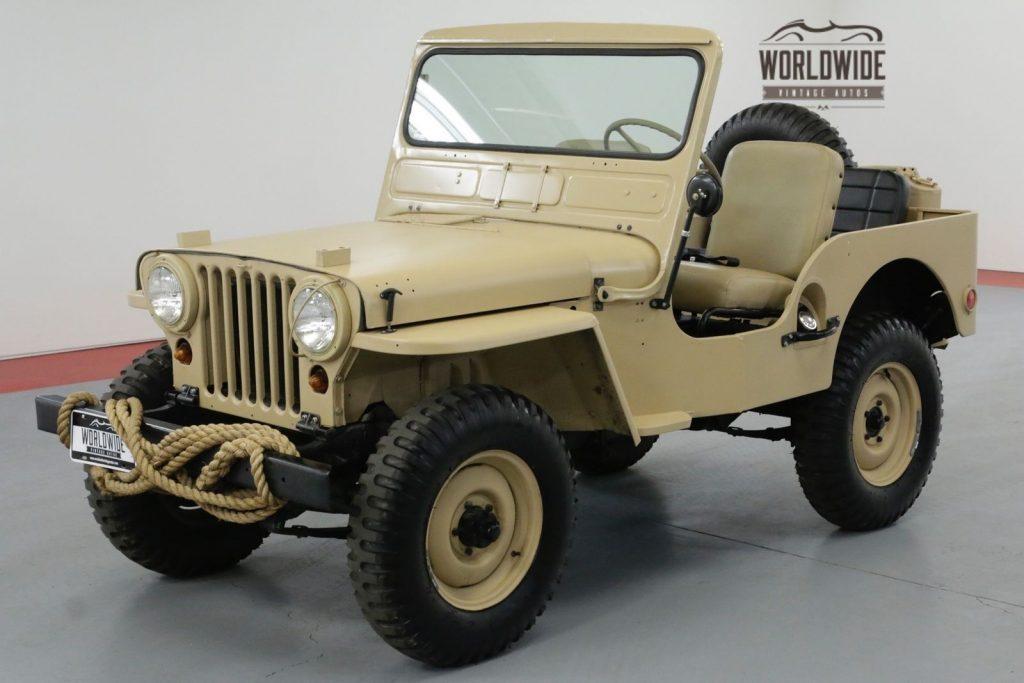 1951 Jeep M38 Restored REAL M38 4×4!! RARE Vintage 4×4.