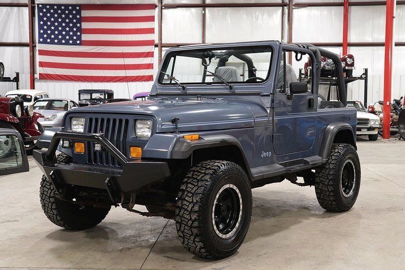 1992 Jeep Wrangler 32097 Miles Steel Blue Jeep 4.0L I6 Automatic