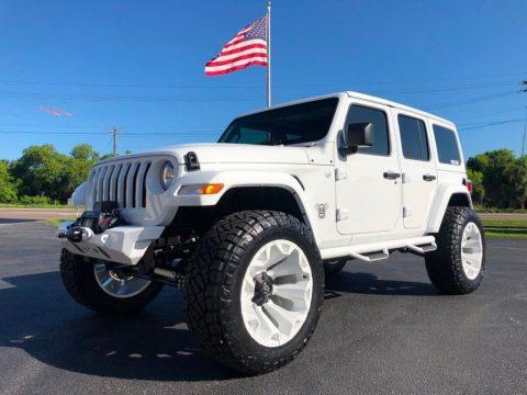 2018 Jeep Wrangler JL White OUT Custom Lifted Leather HARDTOP for sale