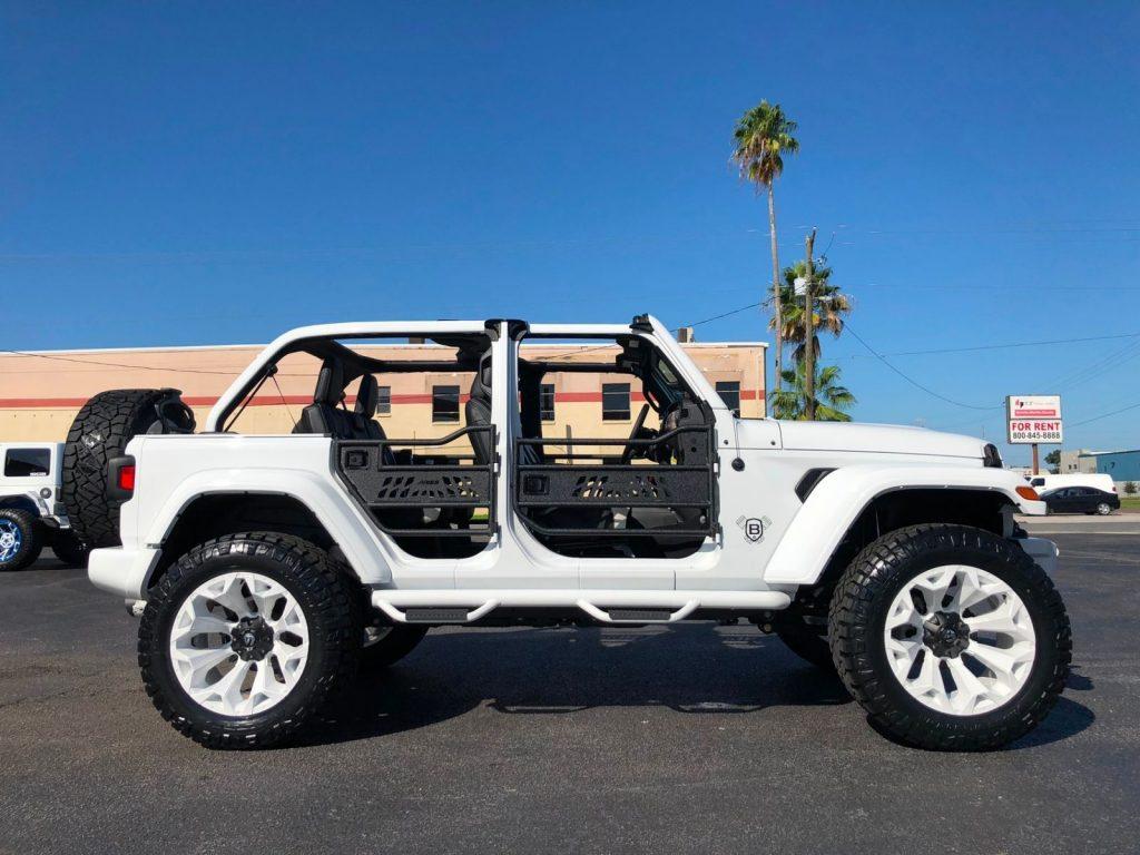 2018 Jeep Wrangler Jl White Out Custom Lifted Leather Hardtop For Sale