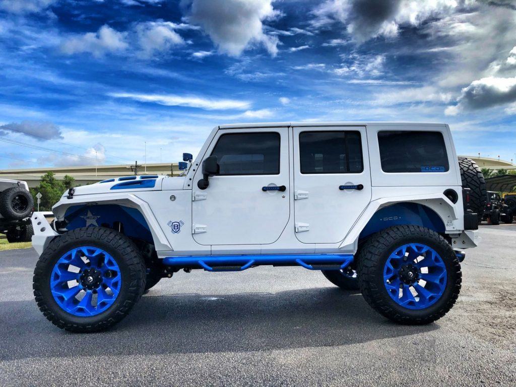 2018 Jeep Wrangler Rubicon Lifted Leather Hardtop 37″S OCD EVO for sale