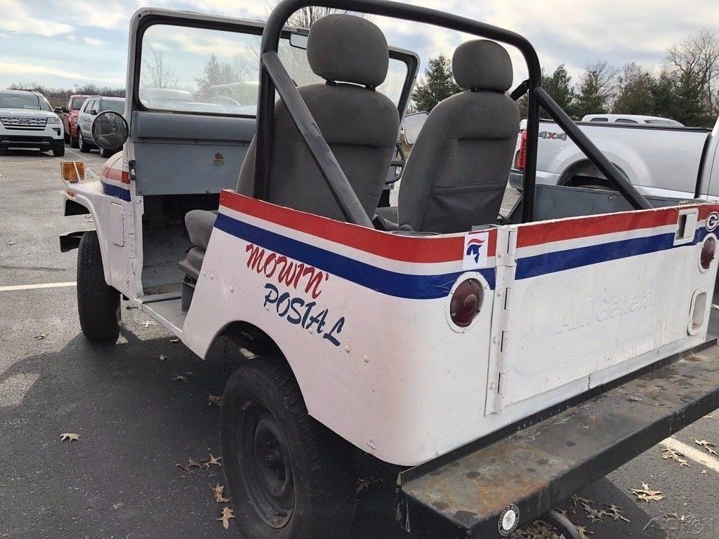 1983 Jeep Wrangler Mail Carrier Postal Service