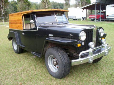 1951 Jeep Willys Station Wagon Woody   Custom for sale