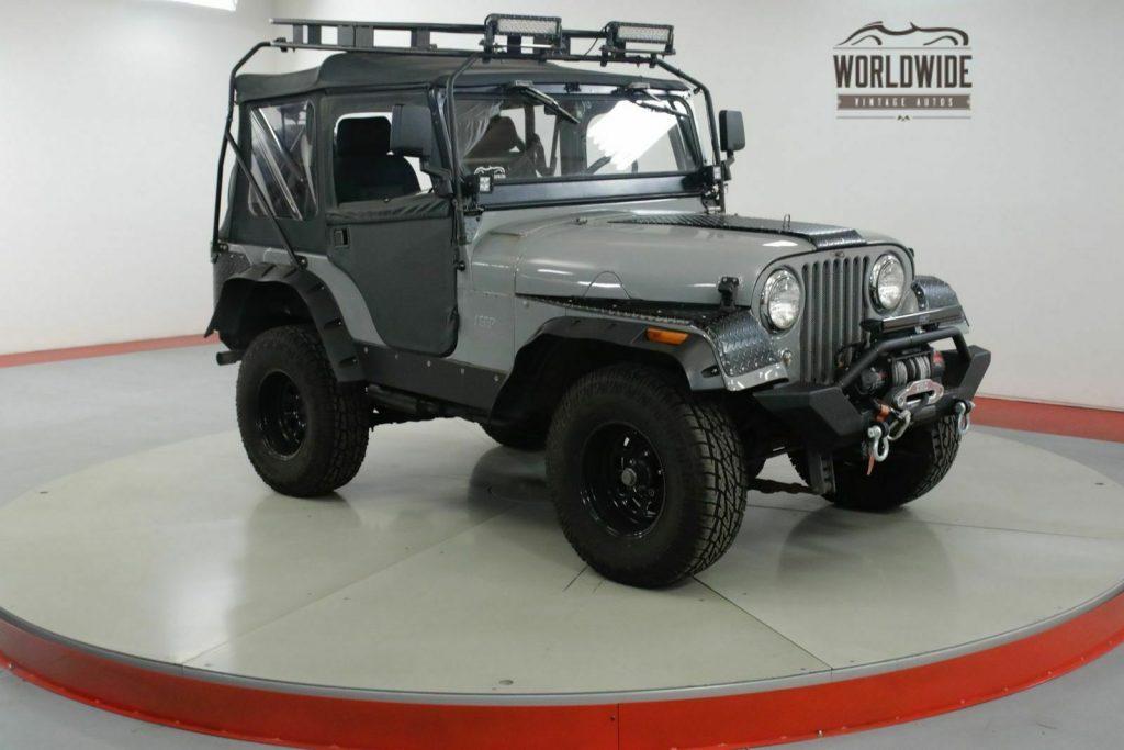 1962 Jeep CJ Willys. Custom Build. 4×4. LED. WINCH