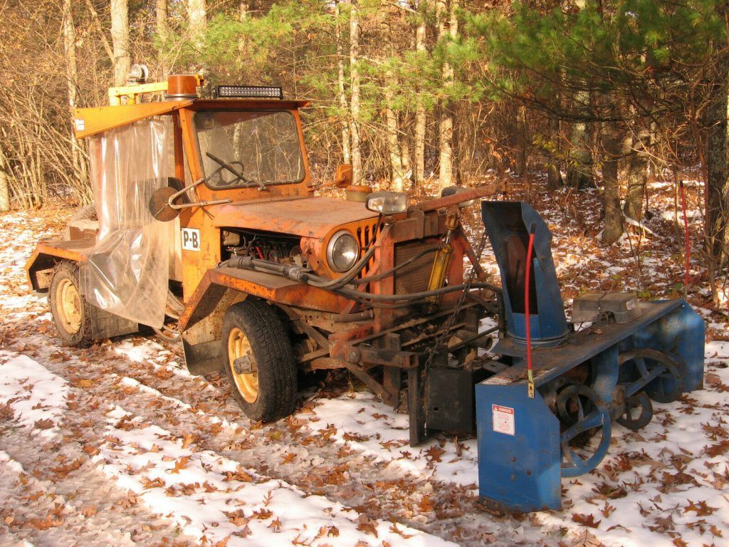 1975 Jeep CJ Loader / Snowblower for sale