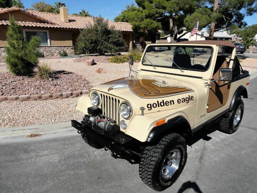 1979 Jeep CJ7  Golden EAGLE