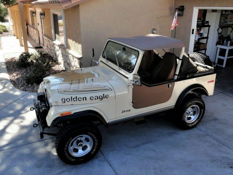 1979 Jeep CJ7 Golden EAGLE for sale