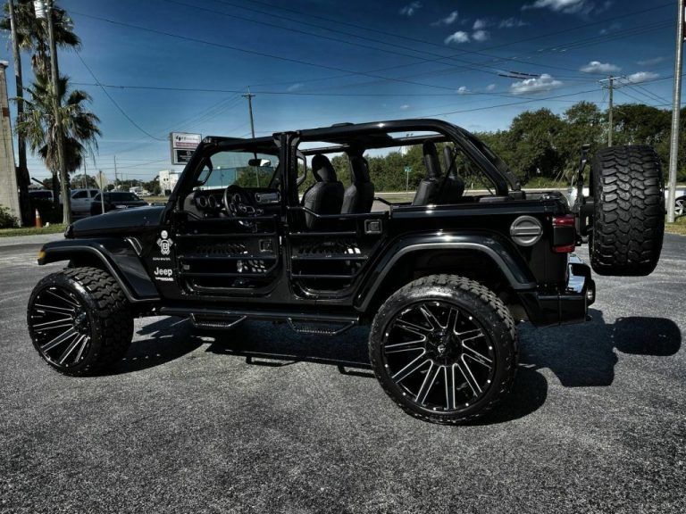 2019 Jeep Wrangler Custom Turbo Sahara Lifted Leather 24″s for sale