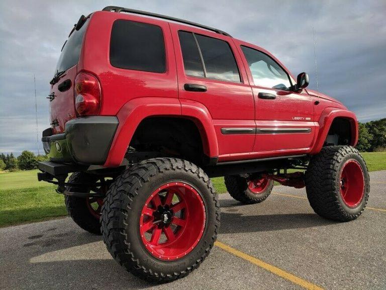 2004 Jeep Liberty Columbia EDITION lifted for sale