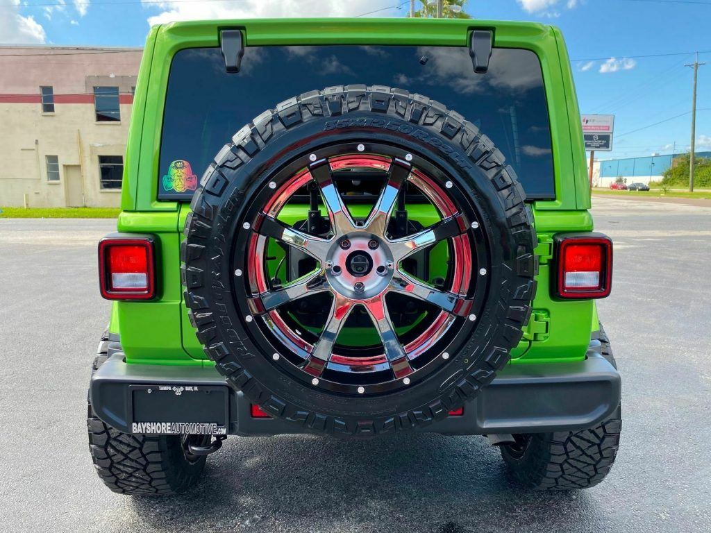 2019 Jeep Wrangler BAD FROG Sahara Custom Lifted LEATHER for sale