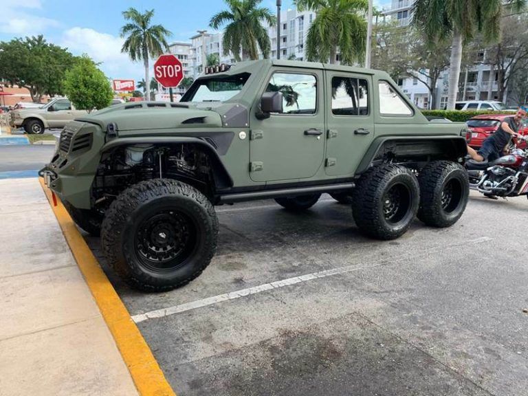 2020 Jeep Wrangler E 6×6 by Soflo Jeeps for sale