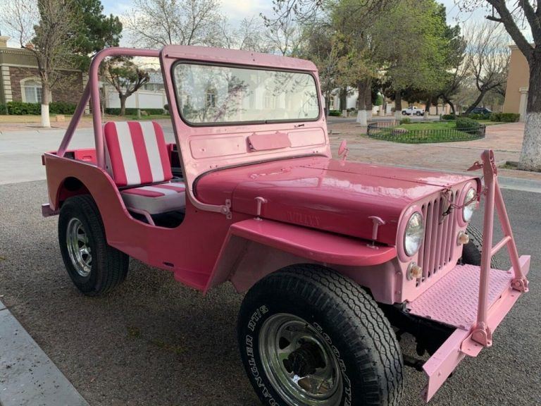 power wheels willys jeep pink