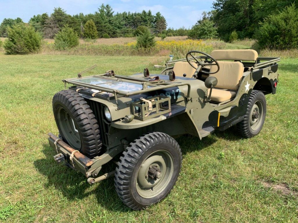 WW2 Jeep Willys MB British Airborne