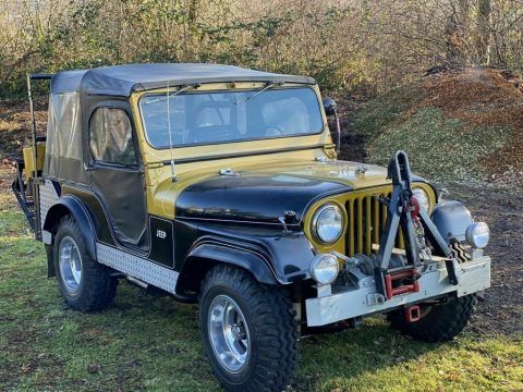 1956 Jeep Willy black M38A1 for sale