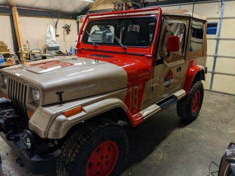 1994 Jeep Wrangler YJ Jurassic Park for sale