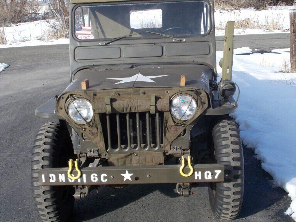 1953 Jeep Willys M38A AND Trailer