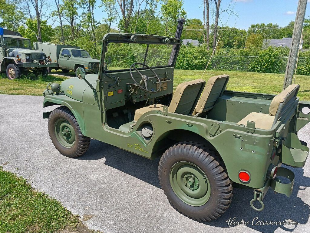 Military 1954 M38a1 Jeep
