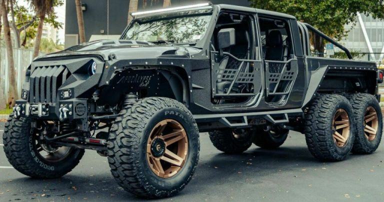 2021 Jeep Gladiator 6 Wheels For Sale