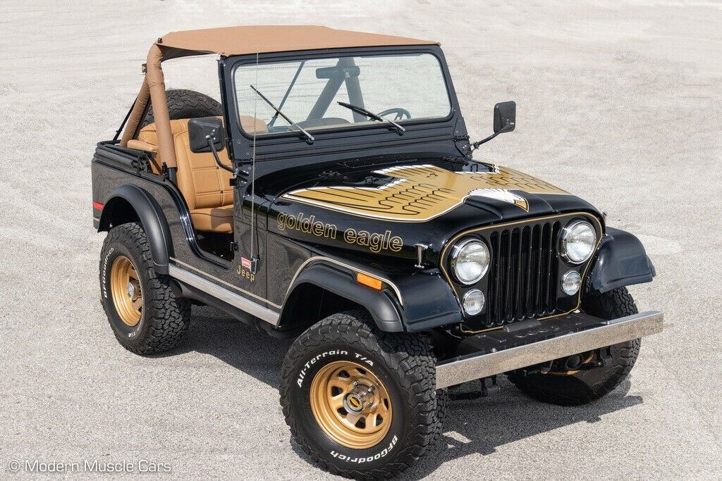 1980 Jeep CJ 5   Golden Eagle Theme
