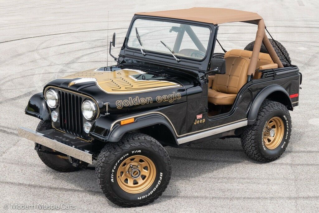 1980 Jeep CJ 5   Golden Eagle Theme