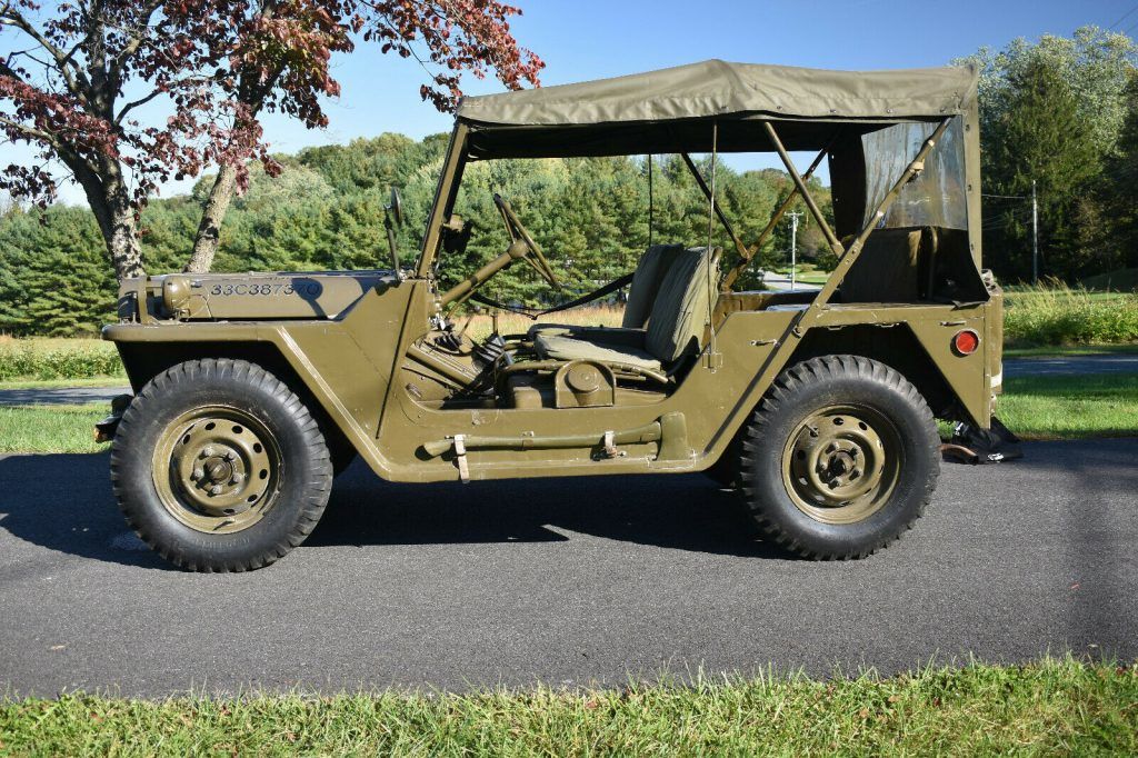 1962 M151 “mutt” Built BY Kaiser JEEP USED During THE Vietnam ERA