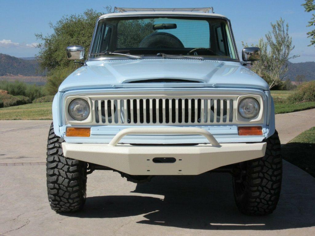 1978 Jeep Cherokee Chief Quadra Trac Wide Track SJ   Freshly Restored