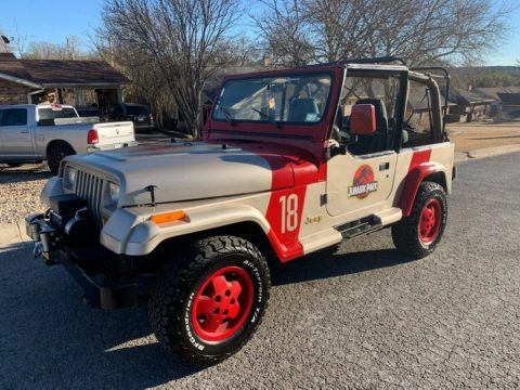1993 Jeep Wrangler Sahara Jurassic Park for sale