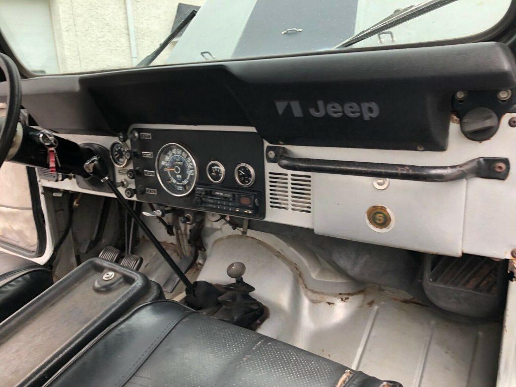 1979 Jeep CJ5 Renagade Silver Annivesary renegade