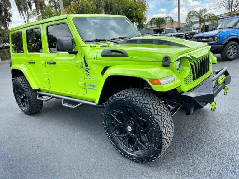 2021 Jeep Wrangler 4xe 4XE HYBRID SAHARA GECKO LEATHER NAV LOADED for sale
