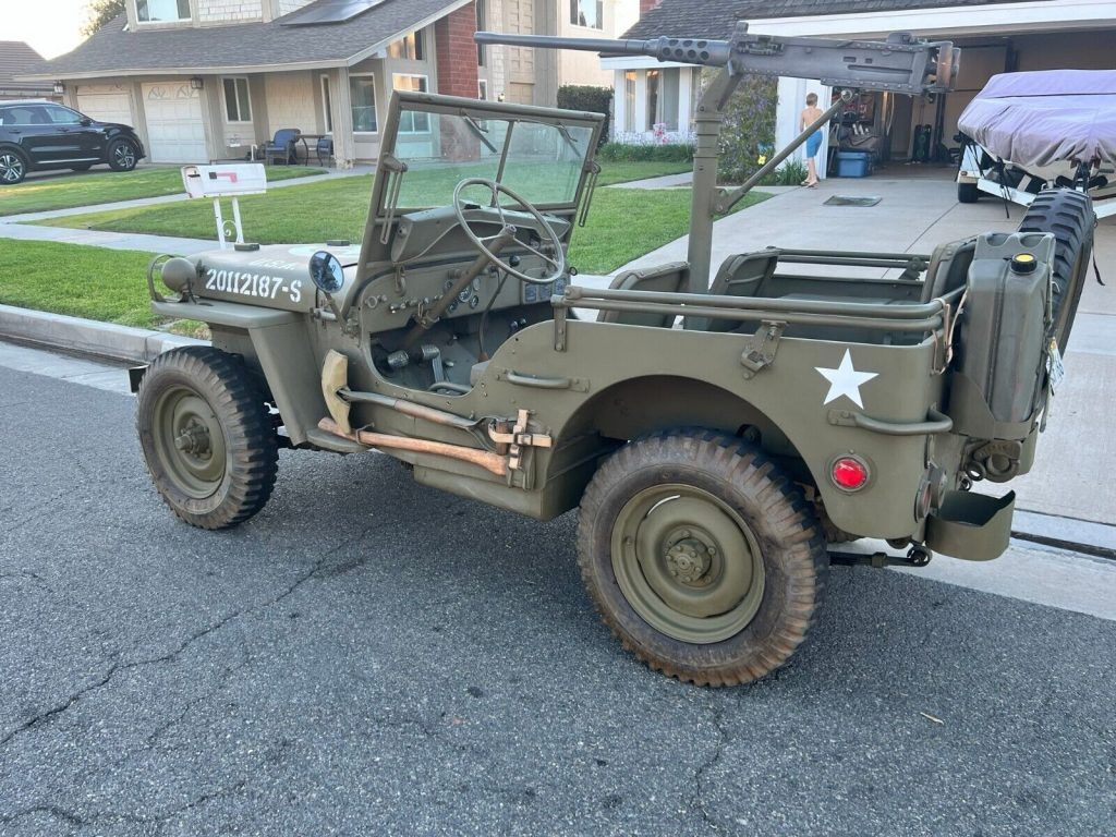 1942 Ford GPW Script w/ resin 50 cal- WWII WW2 Jeep Willys MB US Army USMC