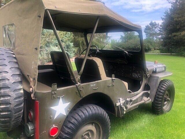 Willys Jeep M38 with Bantam trailer