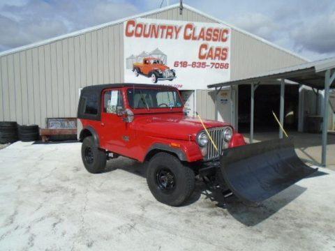 1980 Jeep Wrangler  Snow plow for sale