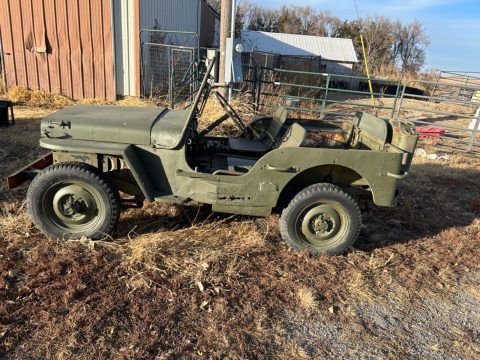 1945 WW2 Jeep Built by Willys not Running, Would make a Great Project for sale