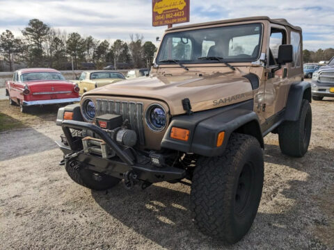 1999 Jeep Wrangler Sahara 4WD SUV for sale