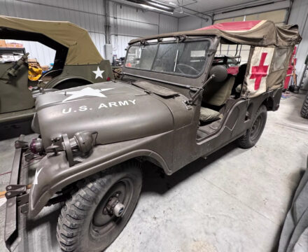 1962 M170 Ambulance jeep with Stretchers and Medical Accessories, Sn13014 for sale