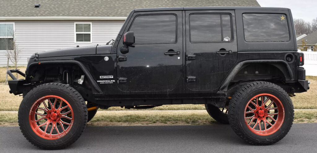 2013 Jeep Wrangler Sport 4×4 V6 Rough Country 6″ Lift