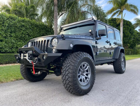 2017 Jeep Wrangler Fully Built Low-Mileage Rhino Rubicon for sale