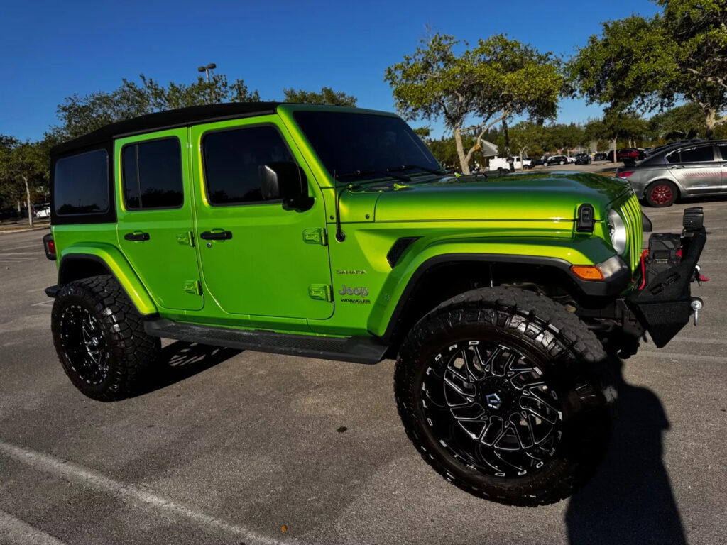 2019 Jeep Wrangler Unlimited Sahara Customized