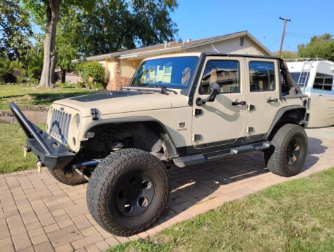 2011 Jeep Wrangler Unlimited Sahara Sport Utility 4D for sale