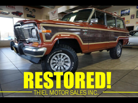 1981 Jeep Wagoneer Limited Edition 4WD for sale