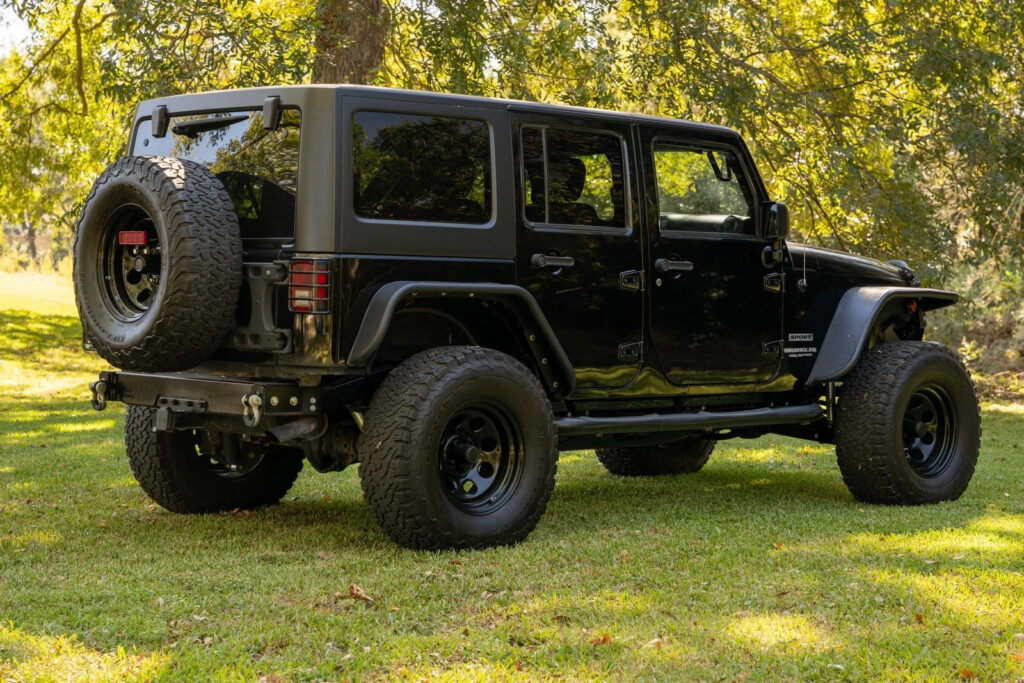 2011 Jeep Wrangler Unlimited Sport S, Hardtop, Lifted, Black Mountain Upgrades