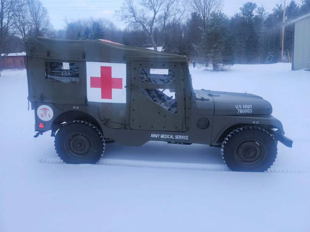 1954 Willys Jeep M170 Front Line Ambulance, Professional Ground Up Restoration