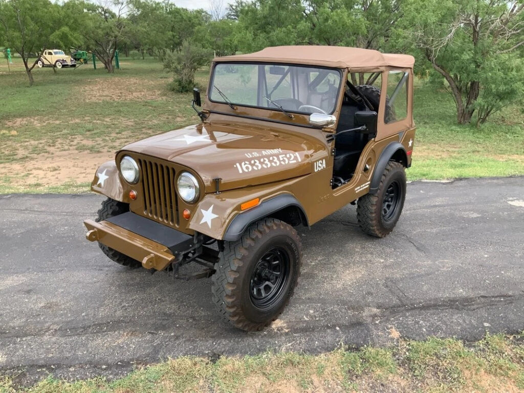1969 Jeep CJ-5 V6  AC Restored Commemorative Military