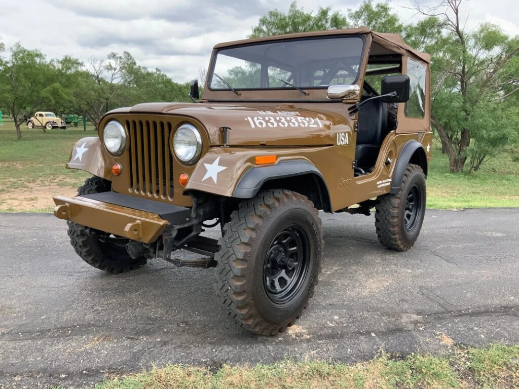 1969 Jeep CJ-5 V6  AC Restored Commemorative Military