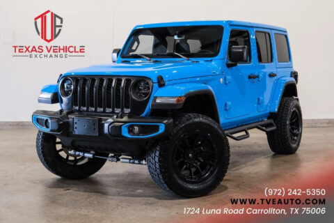 2021 Jeep Wrangler Unlimited Sahara 4X4, Lifted, Hardtop, Only 15k for sale