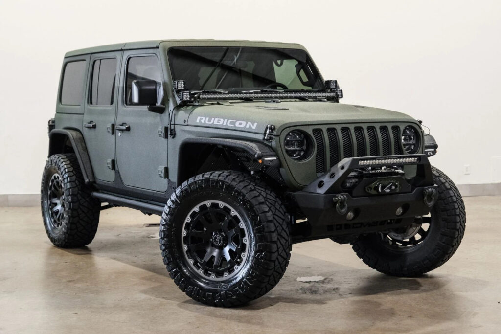 2018 Jeep Wrangler Unlimited Rubicon 4×4,dupont Kevlar,lifted,nav,htd