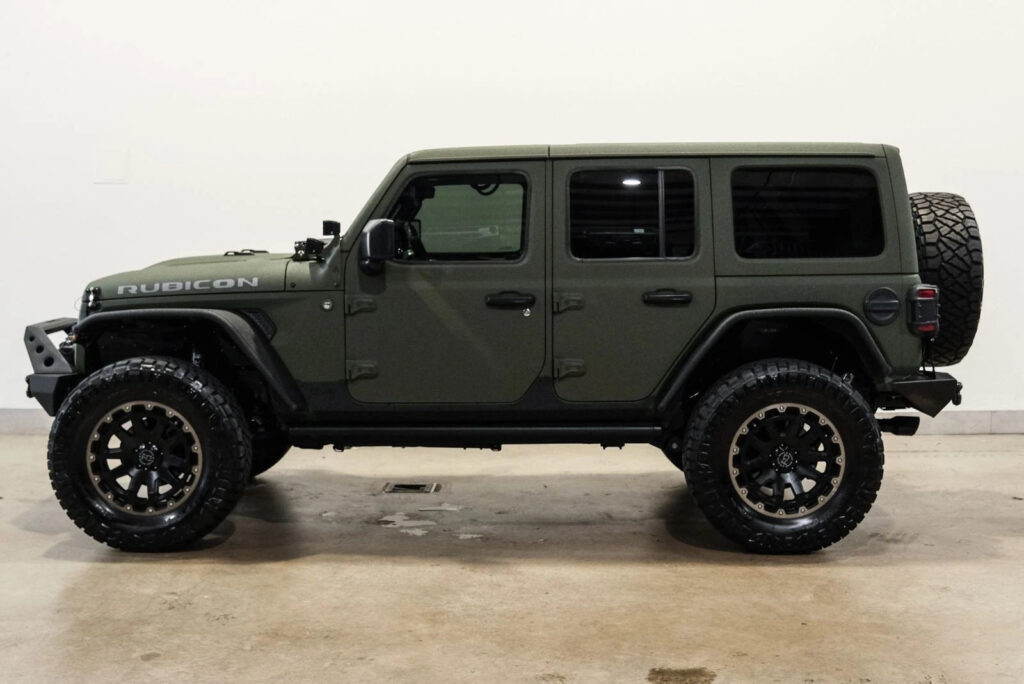 2018 Jeep Wrangler Unlimited Rubicon 4×4,dupont Kevlar,lifted,nav,htd