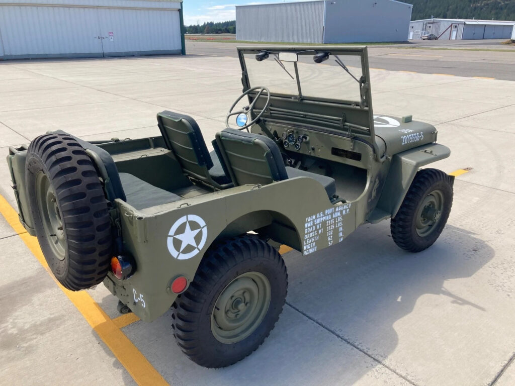 1947 Willys CJ2A GPW MB Military Tribute Jeep