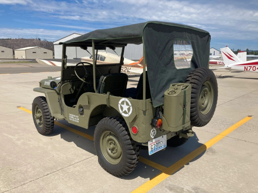 1947 Willys CJ2A GPW MB Military Tribute Jeep